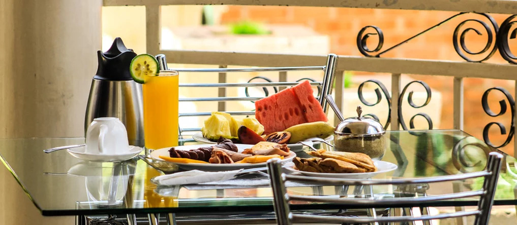 Breakfast spread