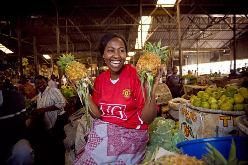 Rwanda Farmers Market of Kimironko